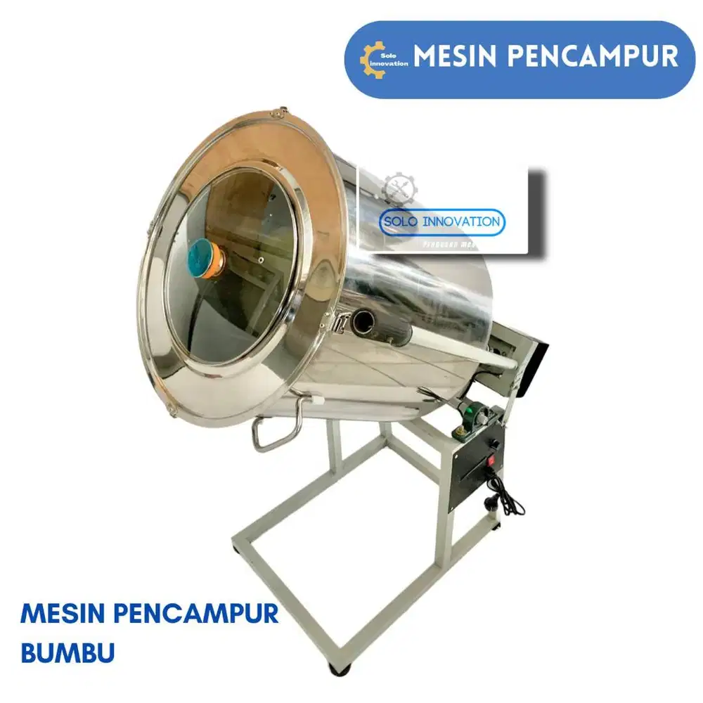 Mesin pengaduk bumbu Solo Innovation Stabil