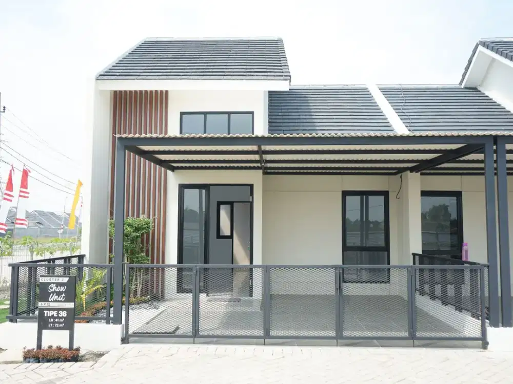 RUMAH MURAH MINIMALIS DEKAT SURABAYA BARAT CICILAN 2 JUTAAN