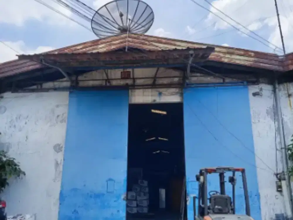 NEGO! GUDANG DENGAN AKSES KONTAINER DI MARGOMULYO PERMAI DEKAT TOL DAN PELABUHAN