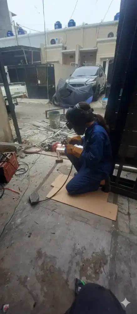 Tukang las service pagar panggilan