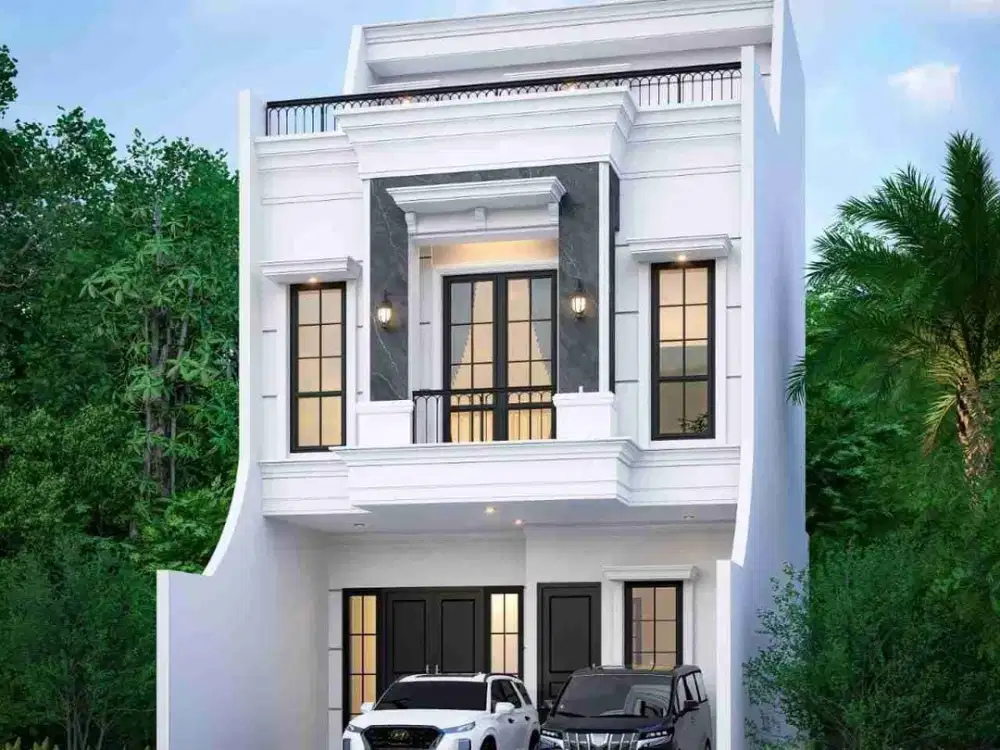 Rumah Classic Modern 2 Lantai Di Kebagusan Jakarta Selatan