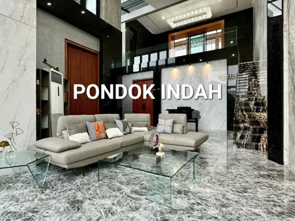 rumah baru full furnises dan full teknologi pondok indah