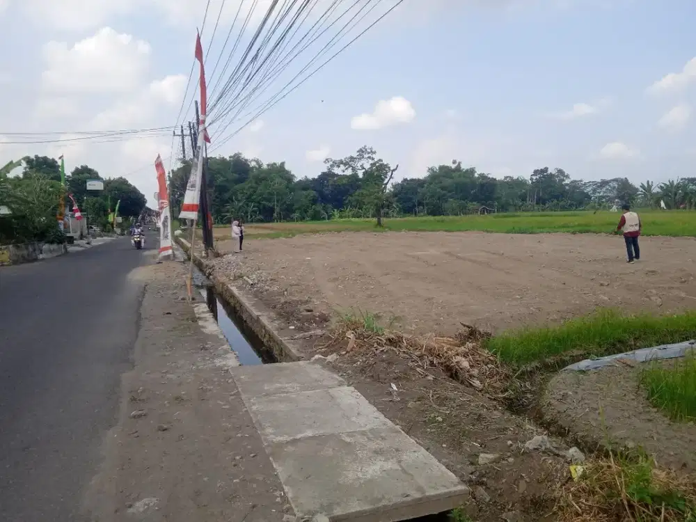 10 Menit Jl.Raya Solo-Jogja, Prospek Investasi Lahan Usaha