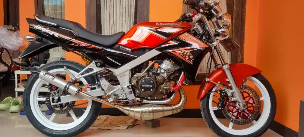 Ninja R 2014 warna orange