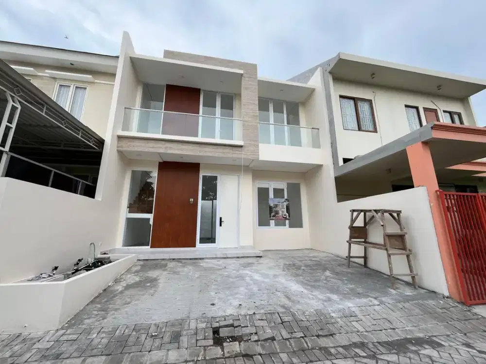 rumah citraland utara bukit palma 2 lantai minimalis modern siap huni baru gress surabaya barat dekat ptc