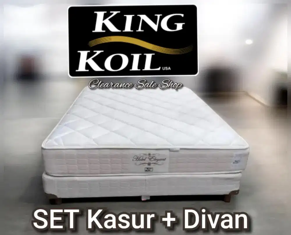 KING KOIL SET KASUR + DIVAN