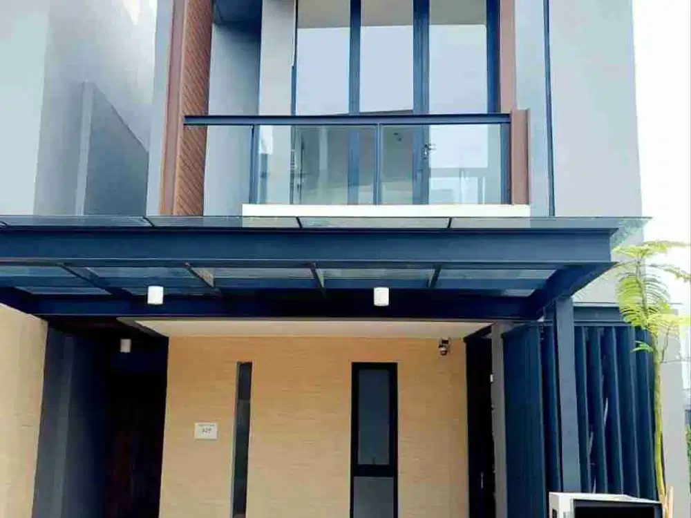 Rumah Baru Mewah 3 Lantai Siap Huni Dalam Cluster Metland Cyber Puri