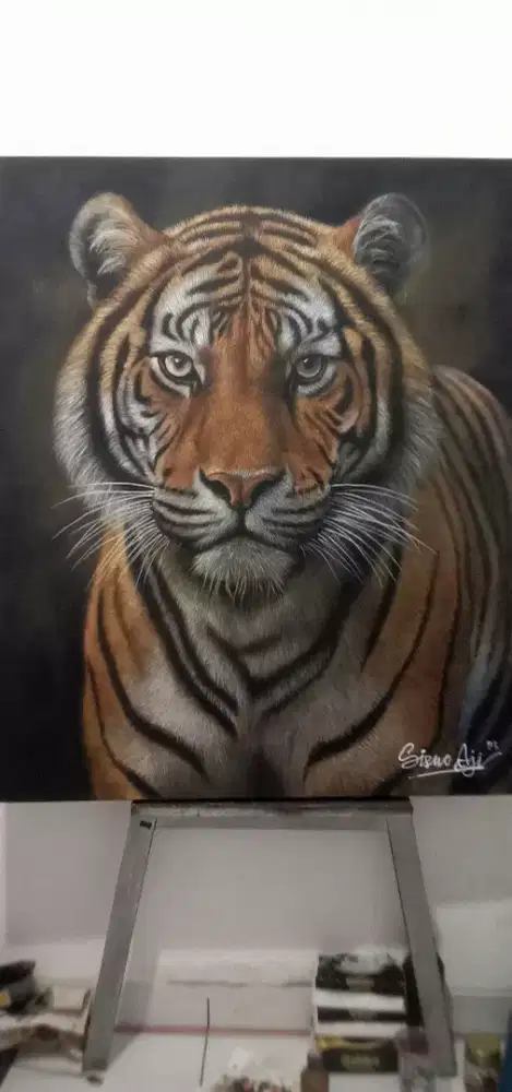 Lukisan harimau