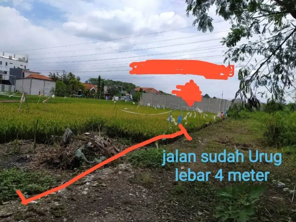 Dijual underprice Tanah Surabaya Barat dk Kebraon Wiyung Gunungsari