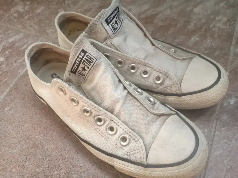 Converse White All-Star Slip On - size 37