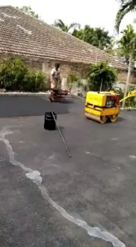 Aspal jalan Citayem Depok