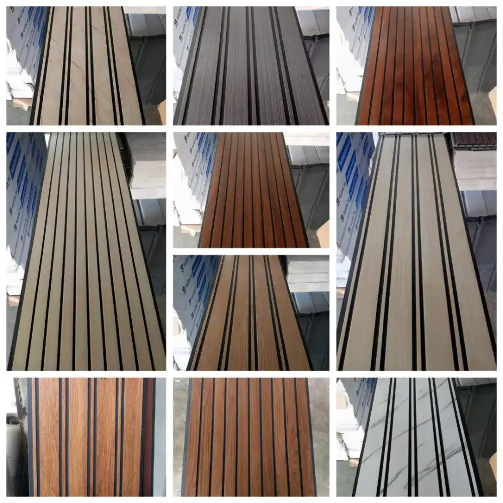 Jual material interior WPC panel wallboard murah