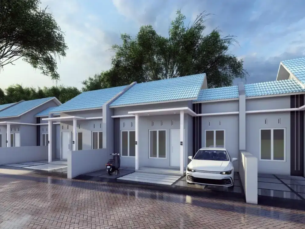 dijual rumah tipe industrial minimalis di Solo raya