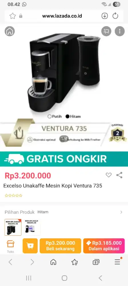 JUAL MESIN KOPI VENTURA