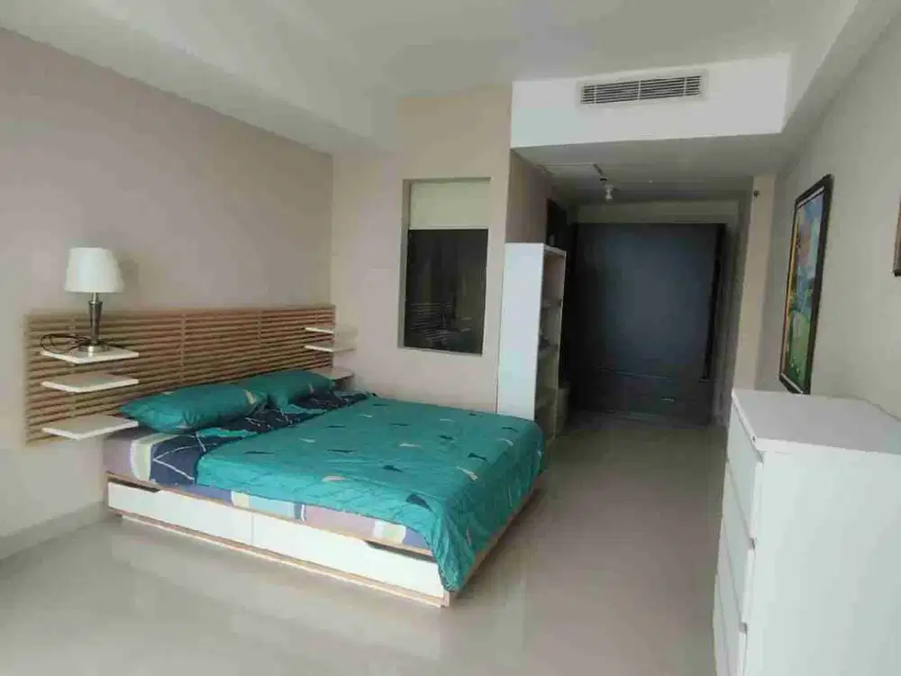 U Residence 1, type 1 bedroom dan 1 ruang tamu, view golf, full furnish. murah banget