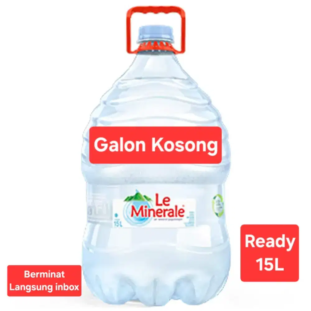 Galon kosong le mineral