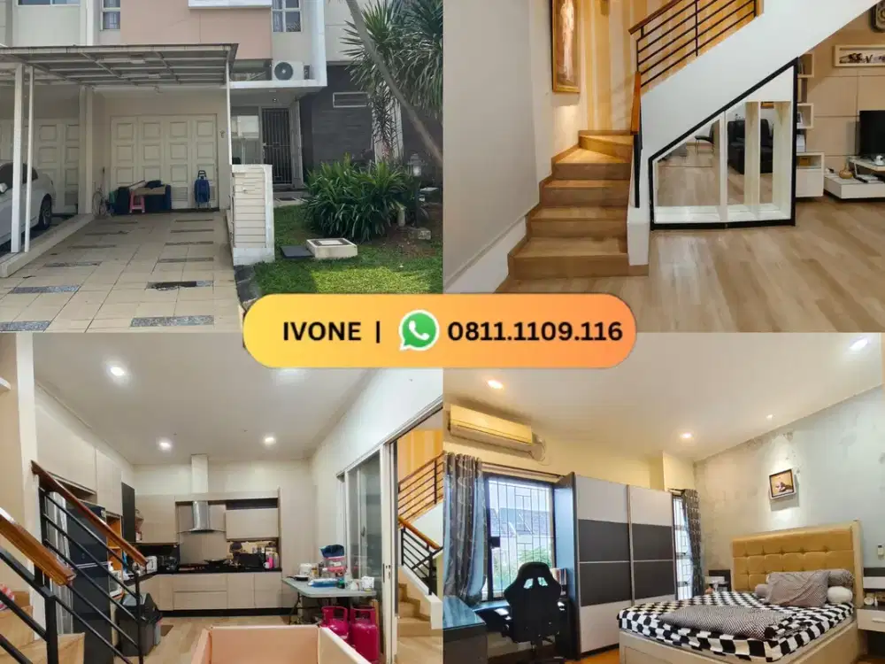 Dijual rumah Spring Canary Gading Serpong 7x17 2,7 M