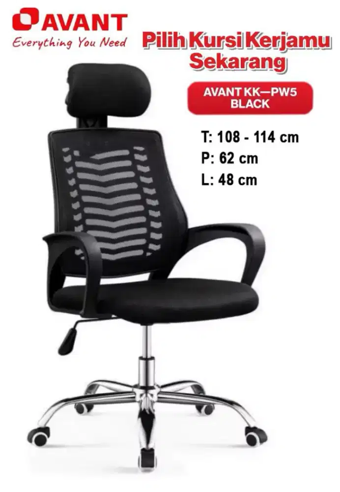 Kursi kantor jaring