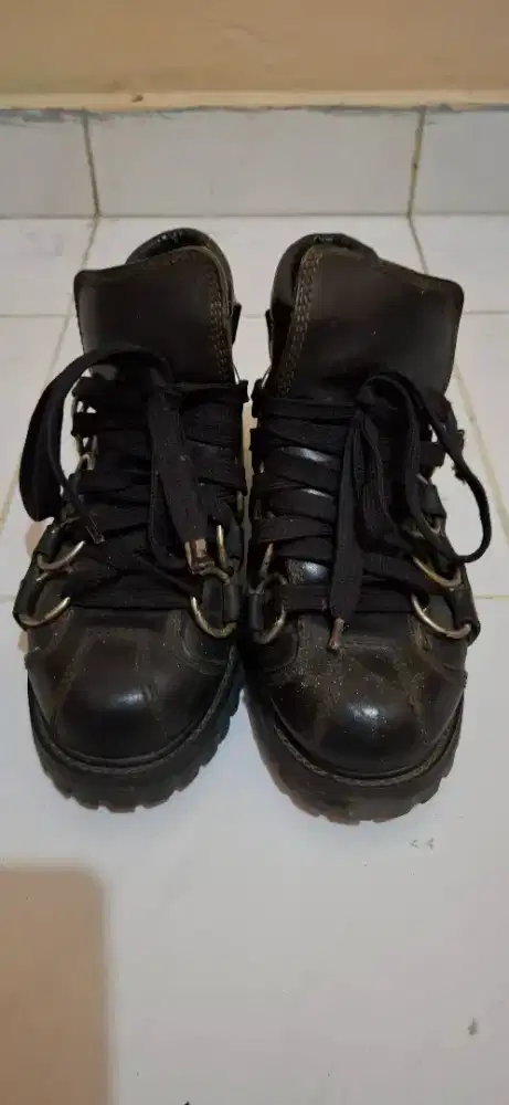 Sepatu BOOT kulit Asli merk - GBX made in MEXICO original