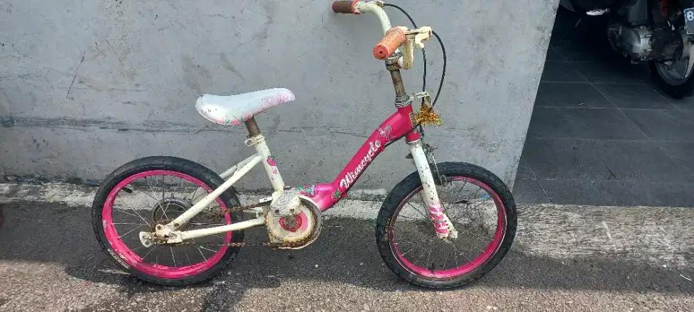 Sepeda mini anak wimcycle UK 16 siap pakai