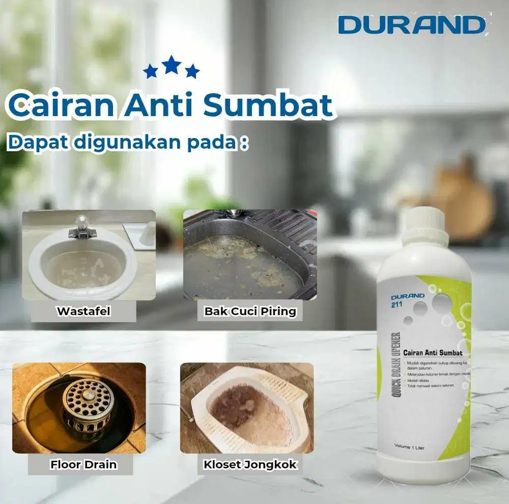 Cairan Anti Sumbat - Pembuka Saluran Tersumbat atau Saluran Macet