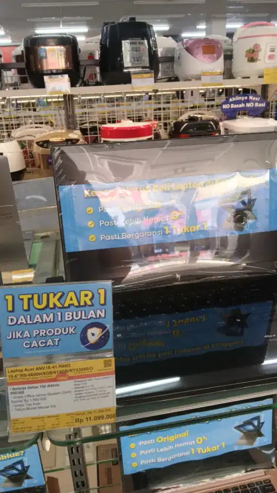 CICILAN KREDIVO LAPTOP ACER ANV 15-41-R99D