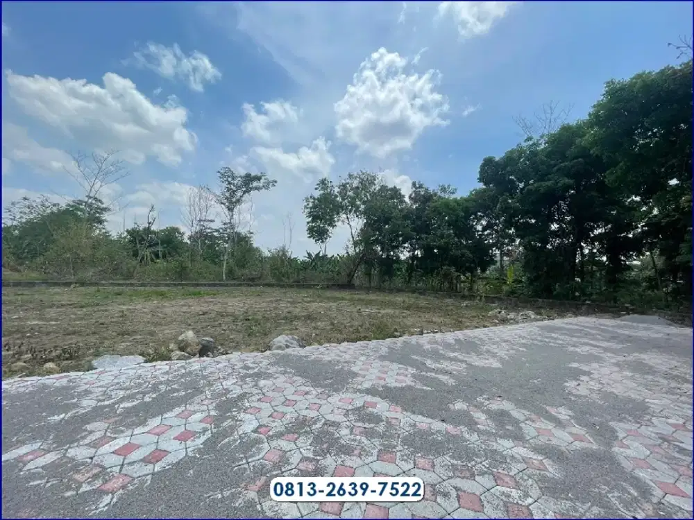 Kawasan Kampus dan Kost, Kavling Condong Catur SHM ready utara ugm