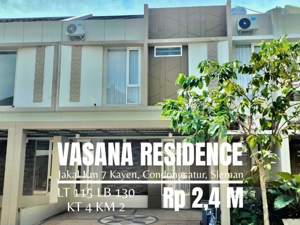Rumah mewah di dalam perumahan elit vasana residence