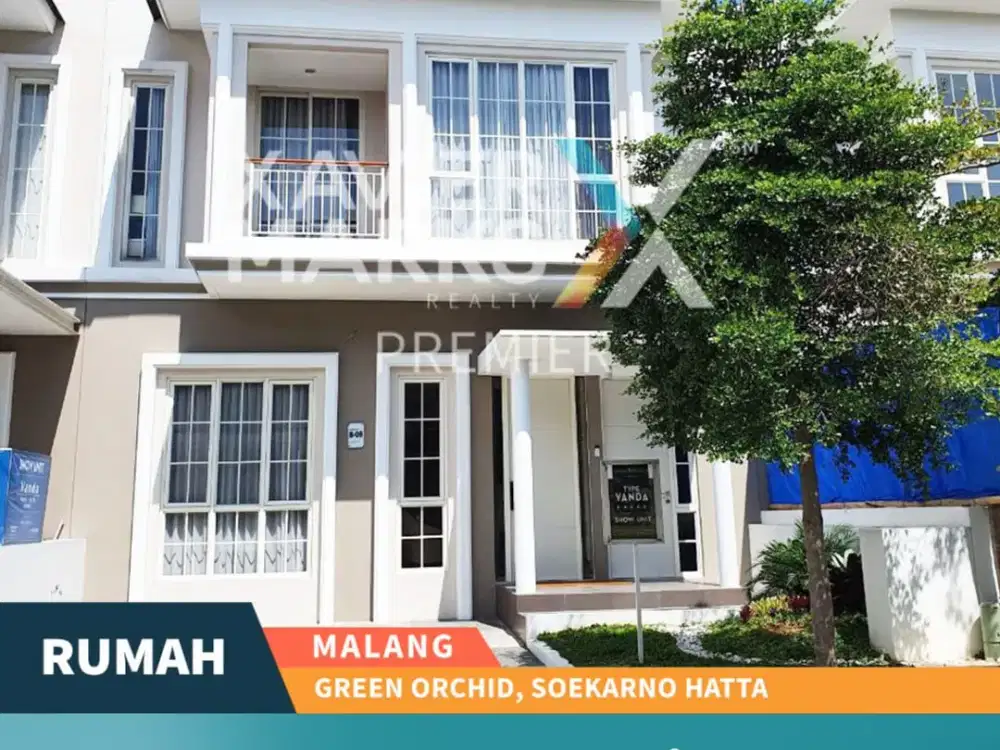 Dijual Rumah Full Furnish Mewah Modern di Green Orchid Malang