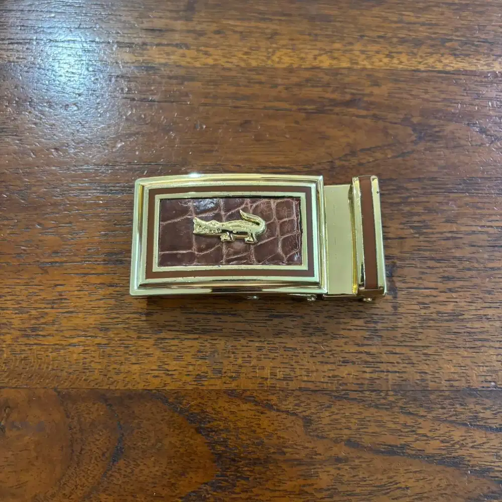 kepala gesper ban pinggang croco