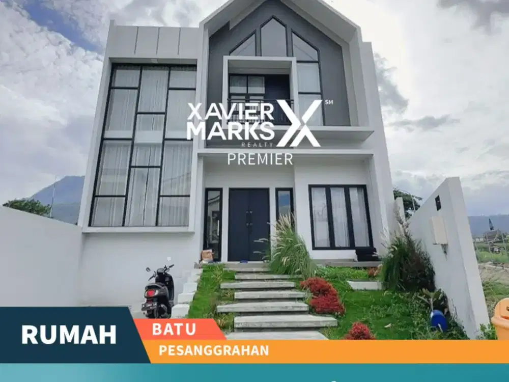 Dijual Rumah Villa Full Furnish Dekat Wisata di Pesanggrahan Batu