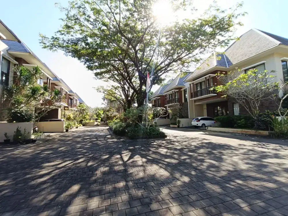 Rumah Semi Vila di Newland Villas Jimbaran, One Gate, Security 24 Jam, Public Pool & Gym