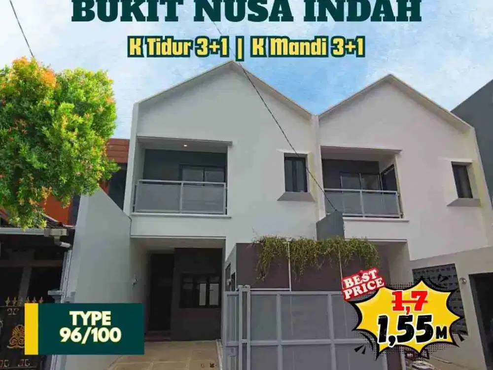 Dijual Rumah cluster Ciputat Nego KPR Strategis KPR