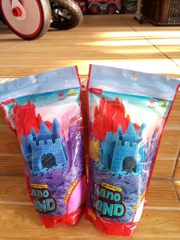 mainan anak pasir nano sand 800gram
