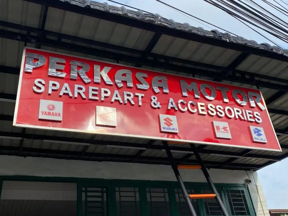 Huruf timbul stenlis & neon box