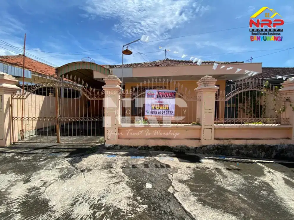 Dijual Rumah Klasik 1,5 Lantai Sangat Strategis di Tamanbaru , Banyuwangi