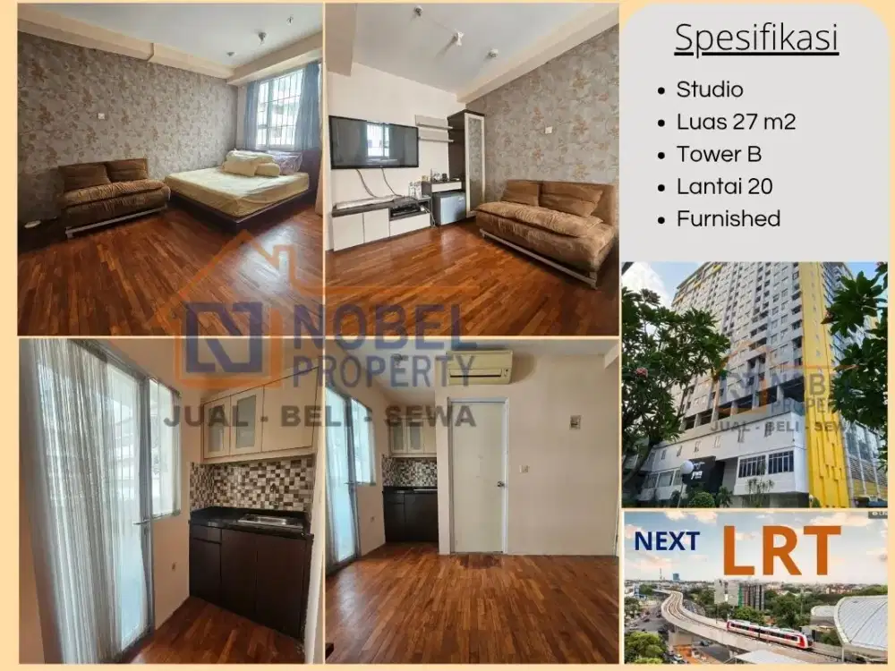 Dijual Apartemen Menteng Square Studio Furnished Jakarta Pusat