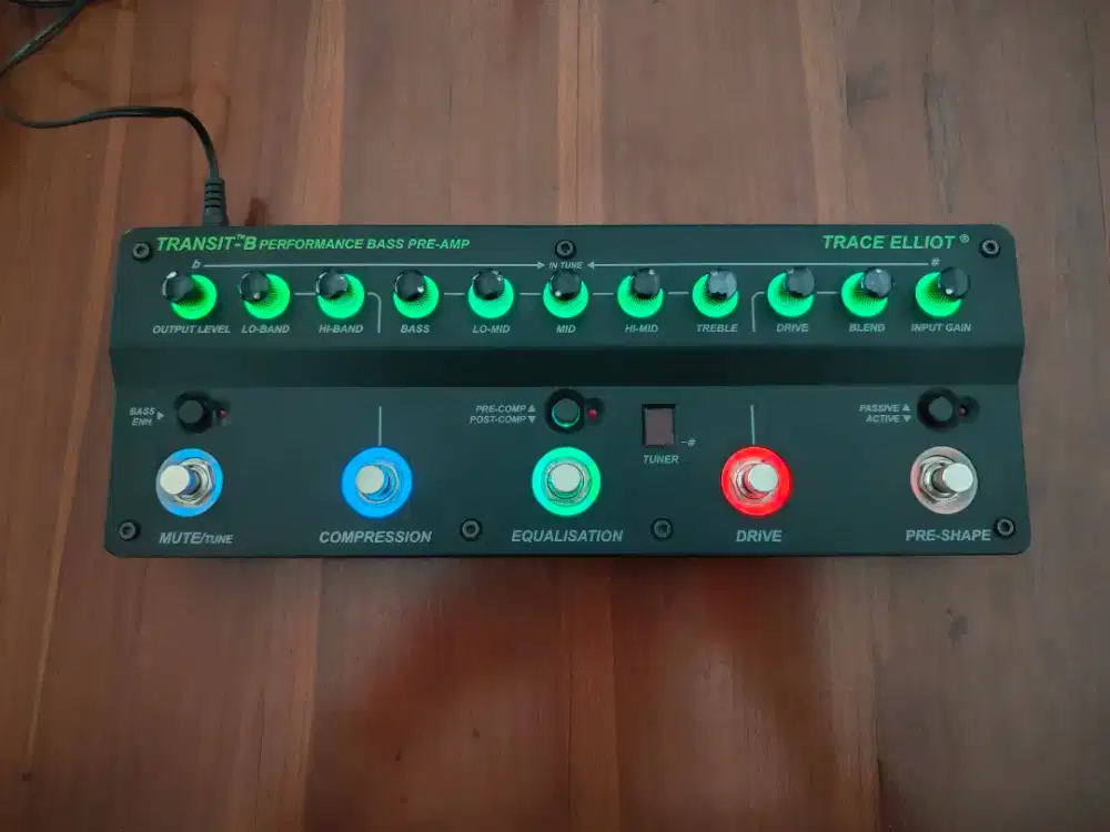 Effect Bass Trace Elliot Transit B Super Mulus Seperti Baru