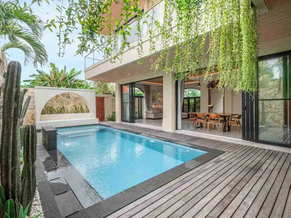 villa ubud brend new luxury view