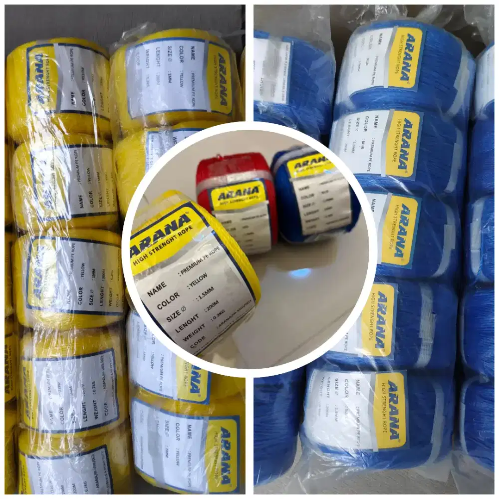 Tali tampar ARANA berbagai ukuran