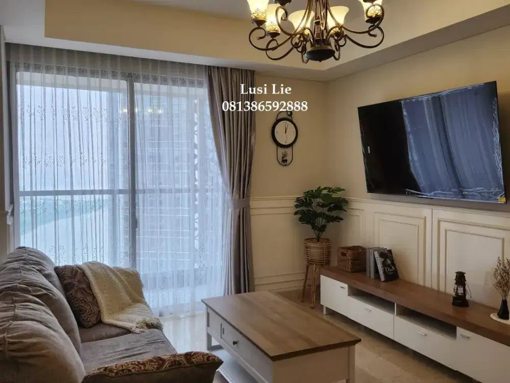 Apartemen Gold Coast Pik 3BR Furnished bagus mewah