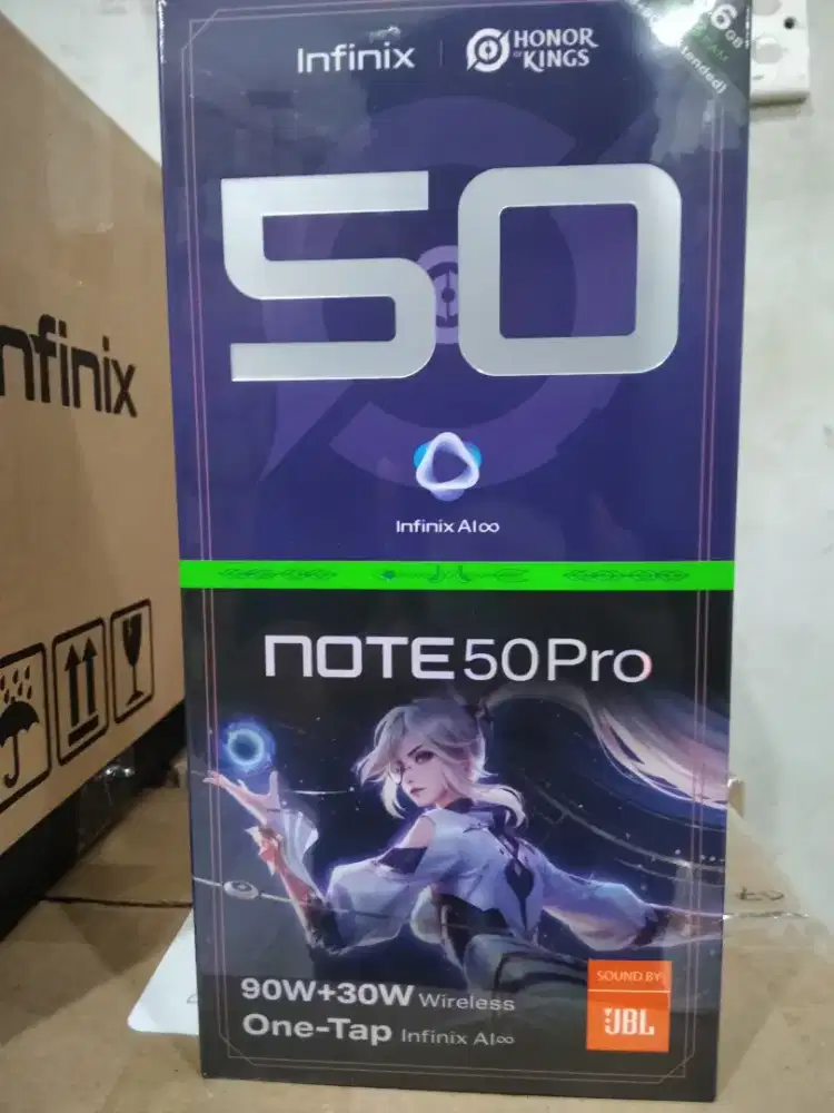 Infinix Note 50 Pro Wireless charger Ram 8+8/256