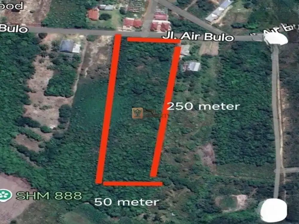 Lahan Luas 1,25 Ha di Air Bulo, Belitung Prospek Emas untuk Developer & Investor!