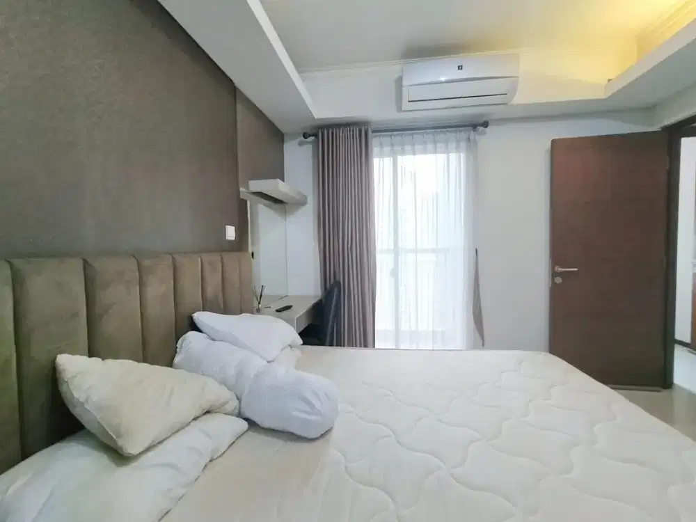 Disewakan Bulanan 2BR Full Furnish di Apartemen Royal Mediterania Garden