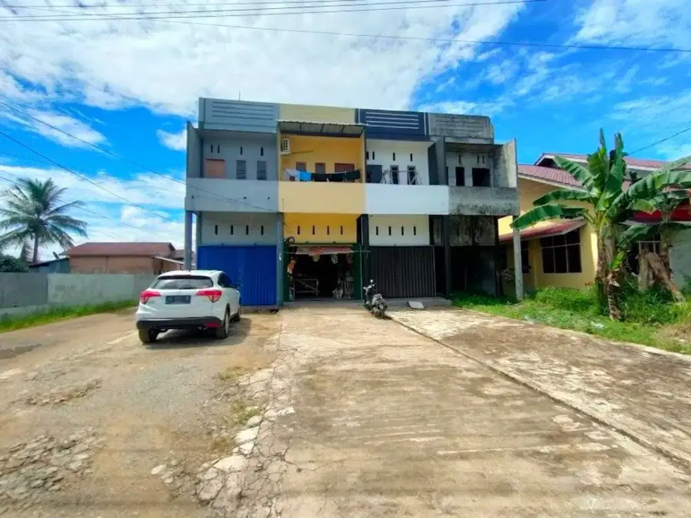 MURAH Ruko Jl.Karya (Kota Baru Ujung) Strategis cocok untuk berbagai Usaha