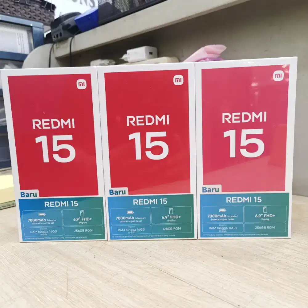 New Redmi 15 8/128