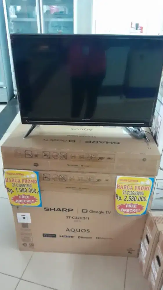 TV SHARP 32INCH SUDAH FREE BRECKET