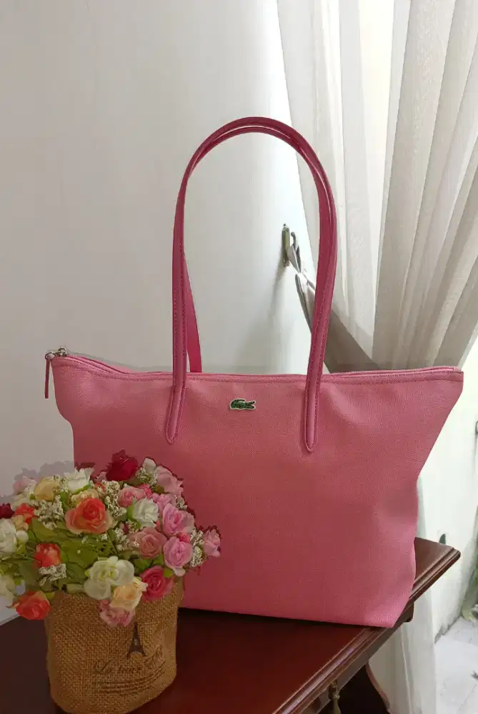 TAS PINK LACOSTE