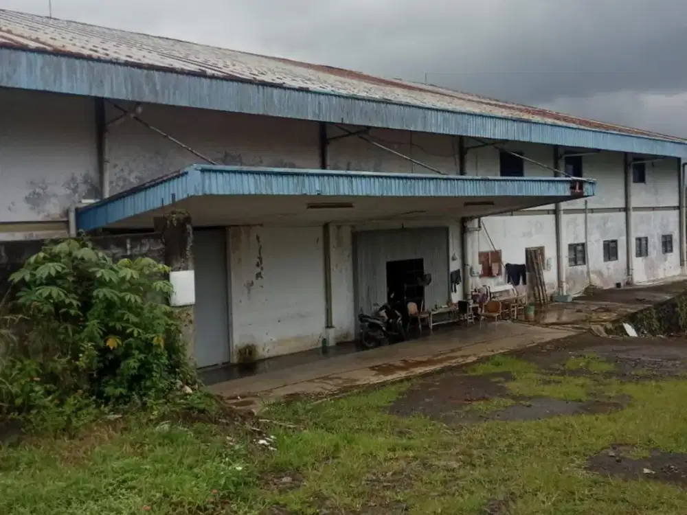 Dijual Pabrik di Sukabumi, Sangat Luas Lokasi Strategis