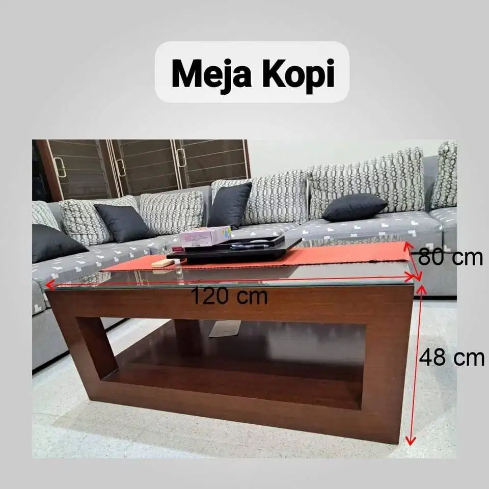 Meja Kopi Premium Bekas Terawat